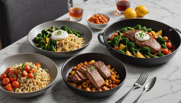 Découvrez la livraison de repas gastronomiques raffinés à domicile